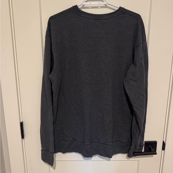 Saxx Charcoal Long Sleeve Crew - Picture 2 of 3